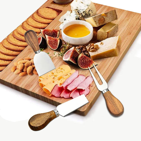 Cheese Knife Set, 14 Piece Stainless Steel Cheese Knives, Charcuterie Boards Accessories, Butter Spreader Knife with