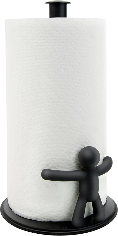 Umbra Buddy Countertop Paper Towel Holder, Black
