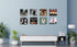 WEIMAISI 8 Pack 7 Inch, Album Album Clear Vinyl Record Shelf Wall Mount Acrylic Vinyl Holder Display, CD shelf, Frame