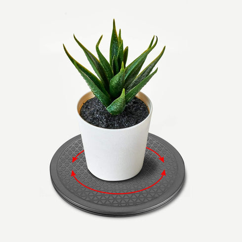 Plainmarsh (12 inch-2pack) Heavy Duty Rotating Swivel Stand with Steel Ball Bearings - Lazy Susan Spray Paint Turntable