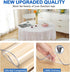 WanDeela 30 Inch Dia Round Clear Table Protector Tablelcloth Cover Vinyl Desk Pad Mat for Circular Wooden Furniture