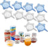 Adpartner Silicone Can Lids, 10 Pack, Reusable Stretch Lids for Pet Food Cans, BPA-free Seal Covers