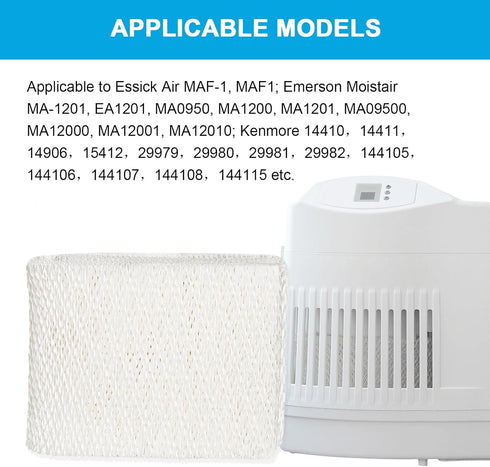 HIFROM Replacement Humidifier Wick Filter for Essick Air MAF-1, 4pcs Compatible with Various Models