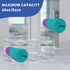 Water Bottle Organizer, 2 Layers Storage Holder for Kitchen, Fridge, Pantry, Cabinet, Countertop