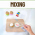 Evelots Set of 6 Mini Silicone Spatulas - Small Kitchen Cooking & Baking Utensils, Heat Resistant BPA Free