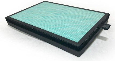Nispira H04 3-In-1 True HEPA Filter Replacement 2 Packs for HIMOX Air Purifier H04, Removes Smoke and Odors