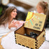 You are My Sunshine Music Box - Mini Wooden Musical Box Mechanism Gift for Wife Girlfriend, Husband Boyfriend,