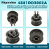 Mgoodoo 8-Packs 4581DD3002A Dishwasher Upper Rack Rollers, Replacement for L-G Dishwasher, 4581DD9001B