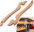 Wood Oven Rack Puller, Long Handle Push Pull Tool, Prevent Scalding, Safe Hot Racks, Toaster Oven Accessories (2)