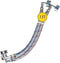Washing Machine Hoses - DOUBLE 90° Elbow to Fit Tight Spaces, Burst Proof Washer Water Supply Line (2 Pack)