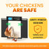 Anti-Pinch 11.3" 8.7" 5-Year Extra Large Automatic Chicken Coop Door Solar Powered with Remote - LCD Display, Light