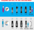 Soda Terra Machine Co2 Adapter Quick Connector with Stainless Steel Hose for Terra DUO Art Gaia Soda Series