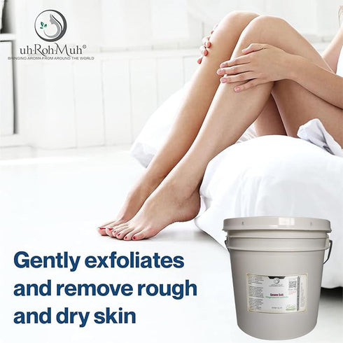 3.6 8 lb Epsom Salt Bulk Magnesium Sulfate Premium Natural OMRI Listed USA Sourced Unscented Bath and Soaking Salt