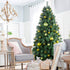 Lime Green 2.5" Christmas Balls, Shatterproof Hanging Ornaments for Tree Decoration, Set of 24pcs