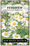 Sow Right Seeds - Feverfew Seeds for Planting - Non-GMO Heirloom Packet