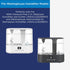 Westinghouse Humidifier Replacement Filter, Set of 4 Ceramic Ball Filters with Honeycomb Filtertrap System