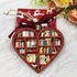 Book Ornament, Book Lovers Gifts - Book Ornaments for Christmas Tree, Bookworm, Book Club, Bookish, Library, Bookshelf