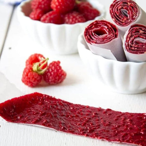 ZOOFOX 6 Pack Round Plastic Fruit Roll Sheets, Reusable Dehydrator Mats with Edges for Fruit Leather, Meat, BPA-Free