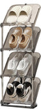YYW Narrow Shoe Rack Vertical Shoes Rack for Entryway Corner Shoe Storage