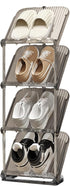 YYW Narrow Shoe Rack Vertical Shoes Rack for Entryway Corner Shoe Storage