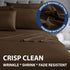 Home Collection Micro Caress Luxurious Sheet Set - 90GSM 4-Piece Queen Size - Brown Color