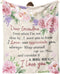 Grandma Gifts, Gifts for Grandma from Granddaughter Grandkids, Grandmas Blanket, Best Birthday