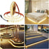 16.4ft 3500K 5050 5M 300 IP65 12V Commercial ALITOVE Warm White SMD LED Flexible Strip Ribbon Light LEDs Waterproof DC