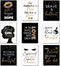8 x 10 Inch Inspirational Wall D cor, Black Girls Bedroom Makeup Lash Lips Poster, Motivational Design Unframed
