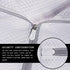 Extra Large Honeycomb Mesh Laundry Bag, 125gsm Durable and Reusable Delicate Wash Bag, Set of 4 (2L+2XL)