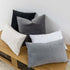 JUSPURBET Black Velvet Pillow Covers Set of 2, Decorative Throw Cushion Covers for Couch, 16x16 inch