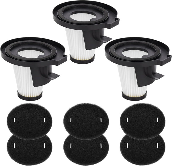 JoaSinc Replacement Filters for Ionvac ZipVac 3-in-1 Corded Upright/Handheld Floor and Carpet Vacuum