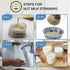 6 Pack 14"x14" Nut Milk Bags, 100% Unbleached Cotton Food Strainer for Almond/Oat/Soy Milk, Reusable Cheesecloth