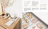 ihomecooker 5 Pack Clear Plastic Drawer Organizer Tray, Cutlery Utensil Makeup Drawer Silverware Organizers 12" X 6"