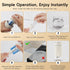 NowFlair 350ML Portable Small Humidifiers for Travel, Mini Air Ultrasonic Humidifier with Filter Element - Cool Mist