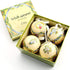 Royal Tara Irish Christmas Ornaments, Plastic Globe Baubles, Boxed Set of 4