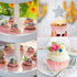 Funtery 300 Count Pink Cupcake Liners, Pink Gold Cupcake Wrappers for Baby Bridal Shower, Birthday Tea Party