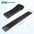 Facmogu 2PCS Rubber Bar Mats - 24x3" Coffee Bar Countertop Spill Mats, Non-Slip Heat Resistant Tabletop Protection Mat