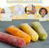 400 4x12 MAQIHAN Ice Candy Plastic Bags - Bolsas para bolis de hielo mexicanos Freeze Icepop Popsicle Mold Bags bolis