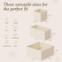 18-Piece Set, Closet Criusia Drawer Organizer Dresser Organizer for Baby Clothes, Foldable Storage & Drawer Dividers
