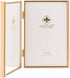 Lawrence Frames Simply Metal Frame, Gold, 4x6 Double