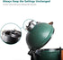 KAMaster Cast Iron Chimney Cap Daisy Wheel Compatible with Large&Medium Big Green Egg,Dual Function Metal Top