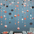 Decor365 Black Glitter Rose Gold Circle Garlands - Twinkle Little Star Party Decoration Hanging Banner Backdrop for