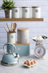 Typhoon Living Collection 1-Quart Coffee Canister - Cream