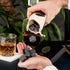 Premium Whiskey Stones Gift Set, 12 Pcs Marble Reusable Ice Cubes and Bag, Whiskey, Bourbon, Cognac, Scotch, Gin, Wine