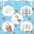 20 300 Yungyan Pcs Plastic Cookies Milk Bottles with Straws and Lids Small Clear Milk Jar with Lids Mini Juice Bottles