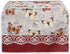 chaqlin 4 Slice Toaster with Cover, Wide Slot, Machine Washable Small Appliance Covers, Newspaper Butterfly Print