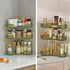Countertop Counter, 90 3 INVSSENE Corner Bathroom Organizer, Vanity Trays for Bathroom Makeup Organizer, Perfume Tray