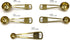 XINLI Measuring Cups and Spoons Set, Stainless Steel with Durable Copper Plating, Plus Brown Leather Buckle