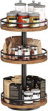 3-Tier Countertop, BF09TL01 HOOBRO Lazy Susan Organizer, Rotating Spice Rack, Turntable Spice Rack, Vertical Storage