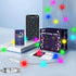 32.8Ft 66LEDs Christmas String Lights Indoor RGB Smart Twinkle Light with Music Sync RF Remote APP Control, USB Powered